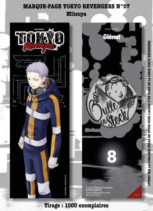 couverture, jaquette Marque-pages Manga Luxe Bulle en Stock 8  - MitsuyaTokyo revengers (Bulle en stock) Produit dérivé