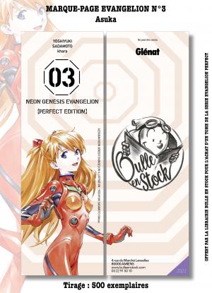 couverture, jaquette Marque-pages Manga Luxe Bulle en Stock 3  - AsukaEvangelion (Bulle en stock) Produit dérivé