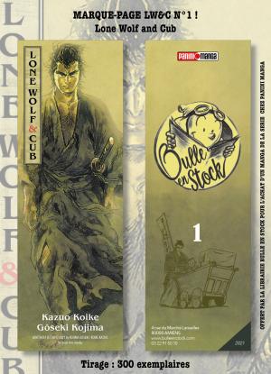 Marque-pages Manga Luxe Bulle en Stock édition Lone wolf & cub