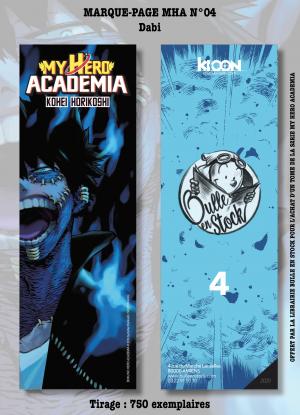 Marque-pages Manga Luxe Bulle en Stock 4 My hero academia