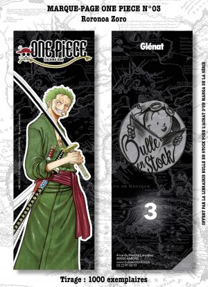 Marque-pages Manga Luxe Bulle en Stock 3 - Zoro