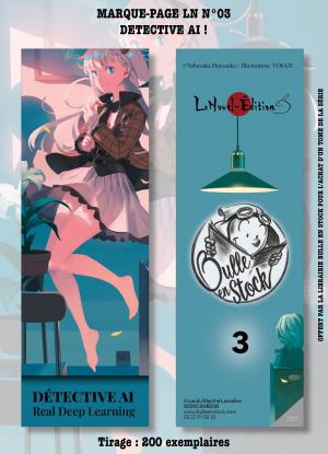 Marque-pages Manga Luxe Bulle en Stock 3 Light novel