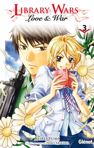 couverture, jaquette Library Wars - Love and War 3  (Glénat Manga) Manga