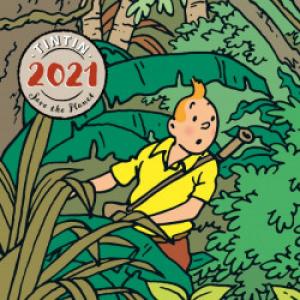Tintin - Calendrier 0 - tintin save the world 2021