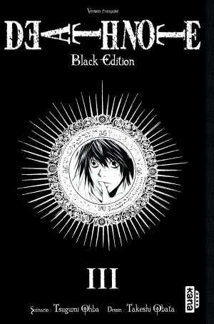 couverture, jaquette Death Note 3 Double - Black Edition (kana) Manga