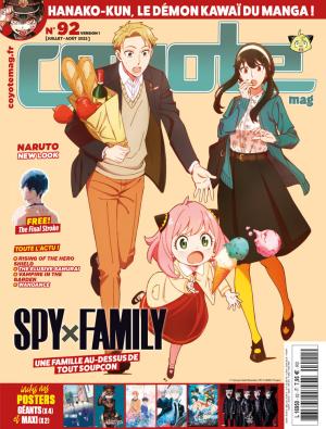 couverture, jaquette Coyote 92  - Spy x Family (Tournon) Magazine