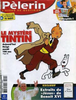 Pèlerin - magazine le mystère Tintin édition simple