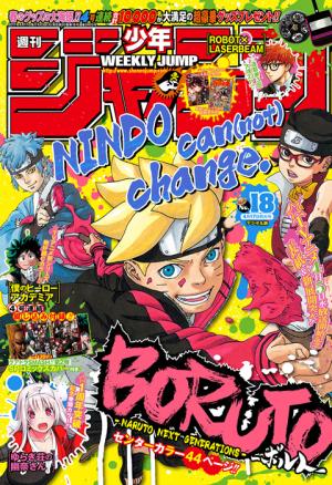 couverture, jaquette Weekly Shônen Jump 18 2017 (Shueisha) Magazine de prépublication