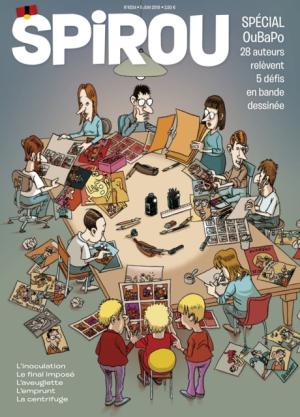 Spirou 4234 - Spécial OuBaPo - 28 auteurs révèlent 5 défis en bande dessinée