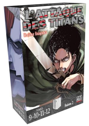 couverture, jaquette L'Attaque des Titans coffret 3