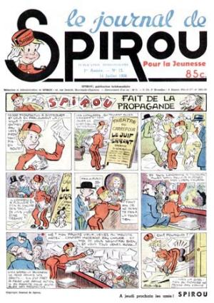 Spirou 13 - Spirou fait de la propagande