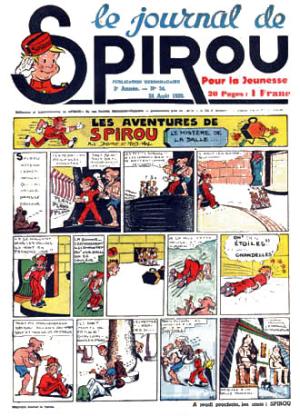 Spirou 71 - Le mystère de la dalle...