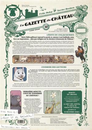 La gazette du château des animaux 10 Edition journal