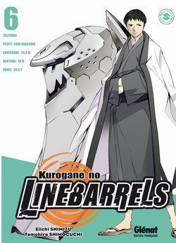 couverture, jaquette Kurogane no Linebarrels 6  (Glénat Manga) Manga
