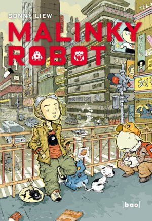 couverture, jaquette Malinky Robot   (paquet manga) Global manga