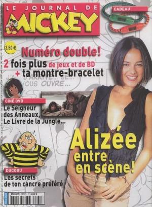 couverture, jaquette Le journal de Mickey 2671  - numéro double 2671-2672 (Disney) Magazine