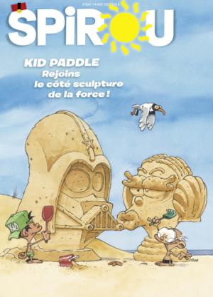 Spirou 4347 - Kid Paddle rejoins le côté sculpture de la force !