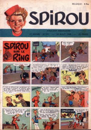 Spirou 541 - Spirou sur le ring