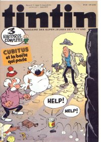 Tintin : Journal Des Jeunes De 7 A 77 Ans 401 - Cubitus et la boîte qui parle