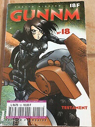 couverture, jaquette Gunnm 18  - TestamentRevue mensuelle (Glénat Manga) Manga