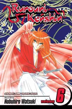 couverture, jaquette Kenshin le Vagabond 6 Américaine (Viz media) Manga
