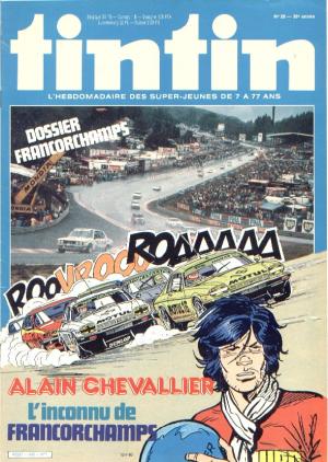 Tintin : Journal Des Jeunes De 7 A 77 Ans 409 - L'inconnu de Francorchamps