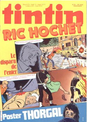 Tintin : Journal Des Jeunes De 7 A 77 Ans 411 - Le disparu de l'enfer
