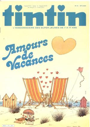Tintin : Journal Des Jeunes De 7 A 77 Ans 415 - Amours de vacances
