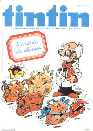 Tintin : Journal Des Jeunes De 7 A 77 Ans 416 - Rentrée des classes