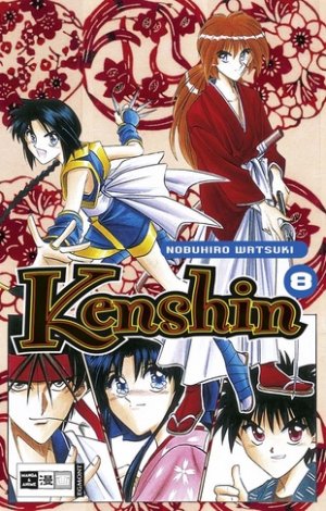 couverture, jaquette Kenshin le Vagabond 8 Allemande (Egmont manga) Manga