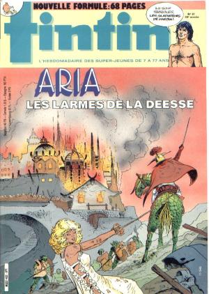 Tintin : Journal Des Jeunes De 7 A 77 Ans 422 - Les larmes de la déesse