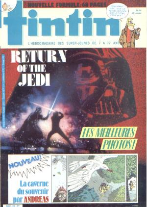 Tintin : Journal Des Jeunes De 7 A 77 Ans 426 - Return of the Jedi, La caverne du souvenir