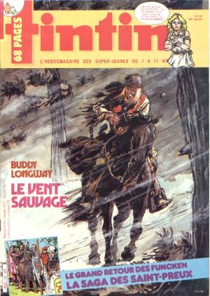 Tintin : Journal Des Jeunes De 7 A 77 Ans 427 - Le vent sauvage