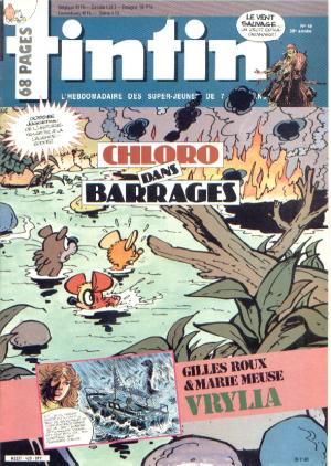 Tintin : Journal Des Jeunes De 7 A 77 Ans 429 - Chloro dans Barrages