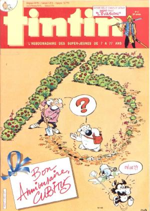 Tintin : Journal Des Jeunes De 7 A 77 Ans 435 - Bon Anniversaire, Cubitus