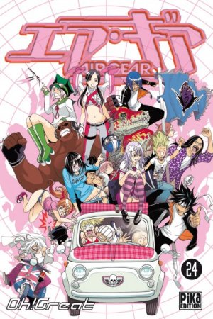couverture, jaquette Air Gear 24  (Pika) Manga