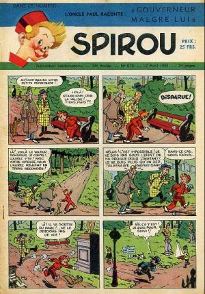 Spirou 678 - L'oncle Paul raconte : Gouverneur malgré lui