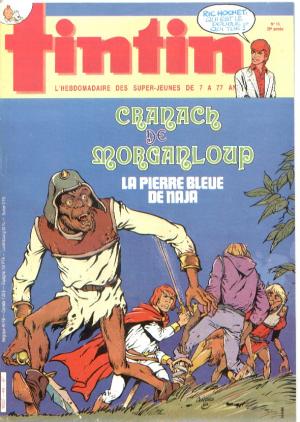 Tintin : Journal Des Jeunes De 7 A 77 Ans 448 - La pierre bleue de Naja