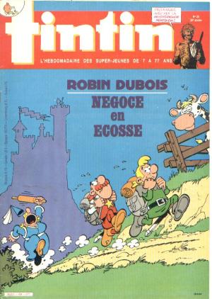 Tintin : Journal Des Jeunes De 7 A 77 Ans 458 - Négoce en Ecosse
