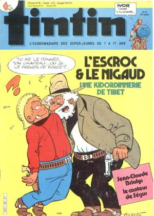 Tintin : Journal Des Jeunes De 7 A 77 Ans 469 - L'escroc et le nigaud