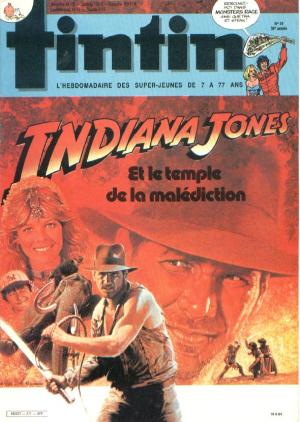 Tintin : Journal Des Jeunes De 7 A 77 Ans 471 - Indiana Jones et le temple de la malédiction