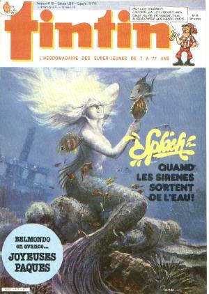 Tintin : Journal Des Jeunes De 7 A 77 Ans 477 - Splash