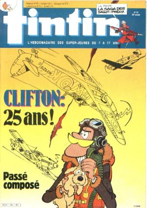 Tintin : Journal Des Jeunes De 7 A 77 Ans 483 - 25 ans ! Passé composé
