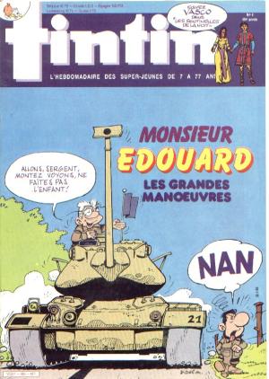 Tintin : Journal Des Jeunes De 7 A 77 Ans 489 - Les grandes manoeuvres
