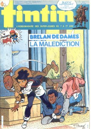 Tintin : Journal Des Jeunes De 7 A 77 Ans 493 - La malédiction