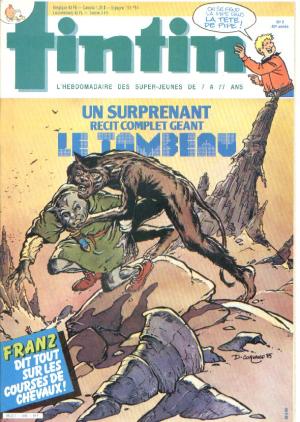 Tintin : Journal Des Jeunes De 7 A 77 Ans 494 - Le tombeau