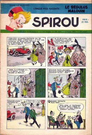 Spirou 694 - L'oncle Paul raconte : Le régulus Malouin