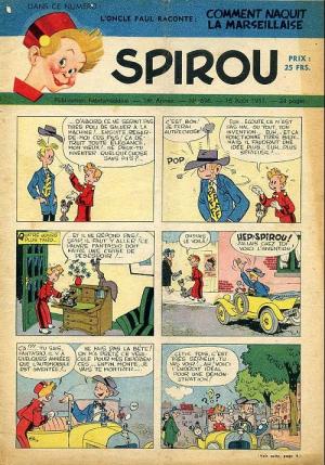 Spirou 696 - L'oncle Paul raconte : Comment naquit La Marseillaise
