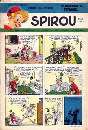 Spirou 698 - L'oncle Paul raconte : Le naufrage du 
