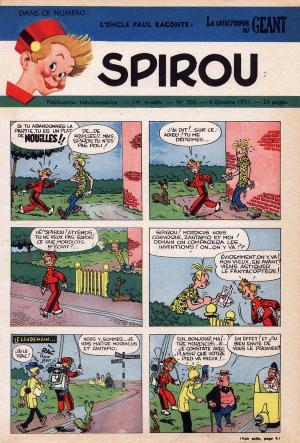 Spirou 703 - L'oncle Paul raconte : La catastrophe du Géant
